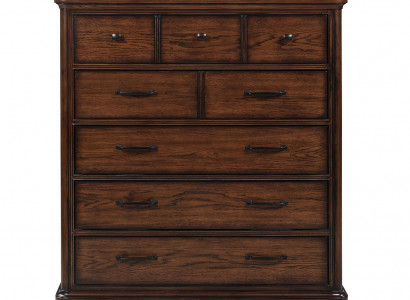 Country-style furniture high chest cabinet designer cabinets brown sideboard new